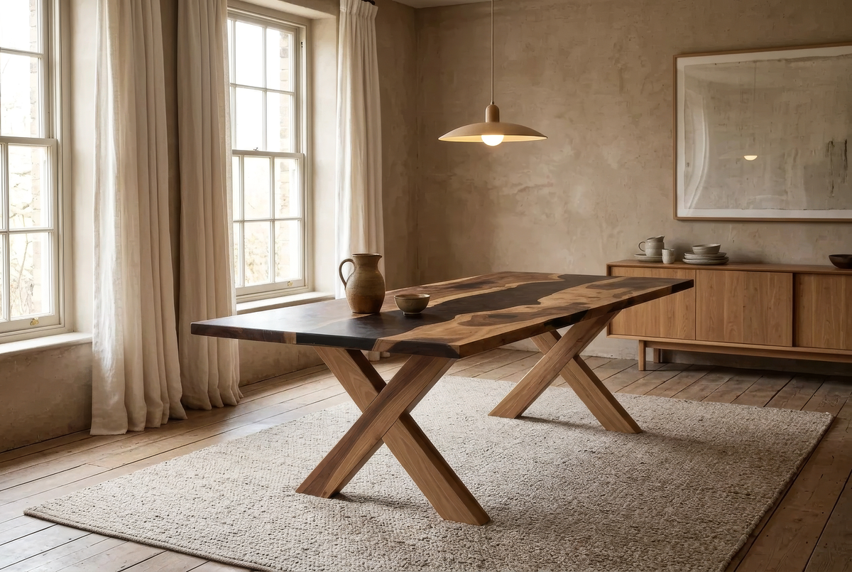 The X Walnut Resin